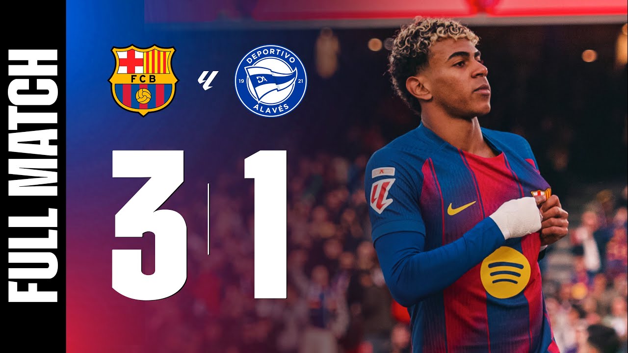 FC Barcelona 3-1 Alavés | La Liga 2025/26 MD14