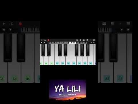Balti - Ya Lili W Ya Lila | Easy & Slow Piano Tutorial | Music |#Shorts #Viral #Tiktok