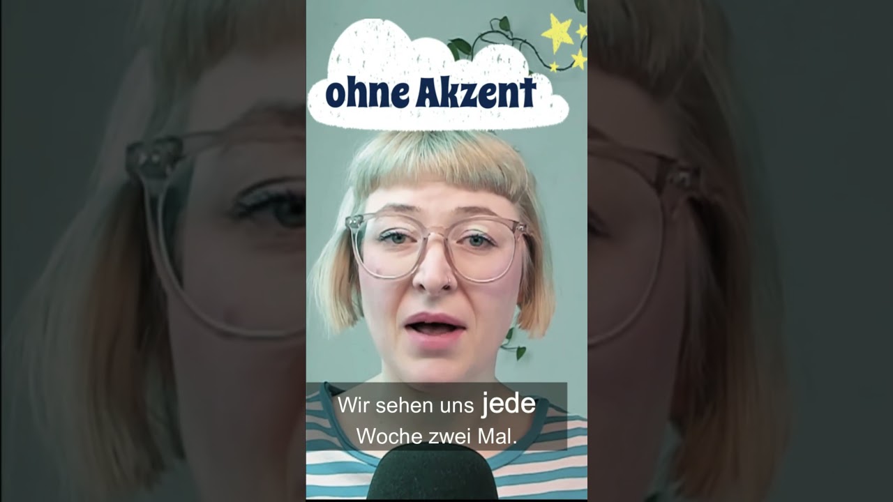 JEDE korrekt aussprechen. Wie spricht man JEDE richtig aus? Aussprache verbessern #shorts