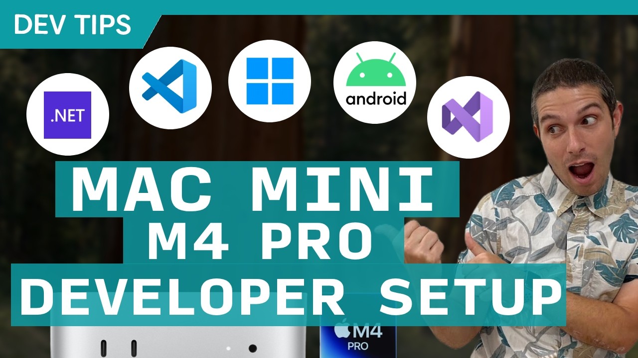 Ultimate Developer Setup on Mac Mini M4 Pro: Build Apps for macOS, iOS, Android & More π
