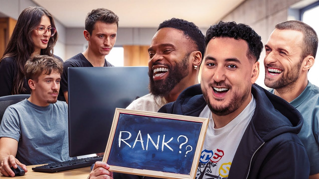 Qui est le meilleur ? Gotaga, Squeezie & Brawks devinent les niveaux de joueurs 🎮 #2