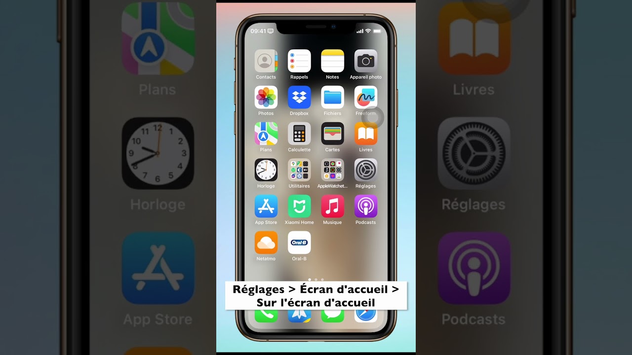 App introuvable 1/3 : Absence sur aucune page d'accueil