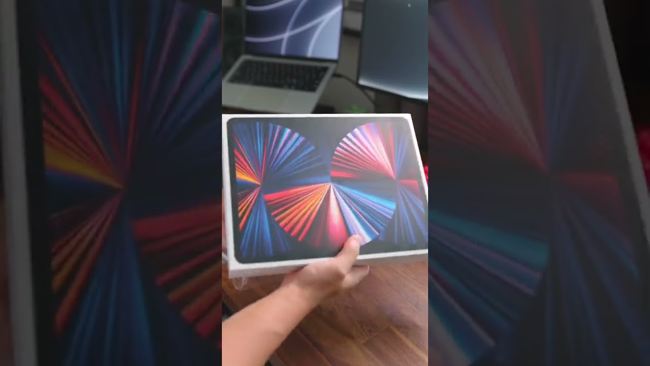 Unboxing iPad Pro M1 12.9in 📱