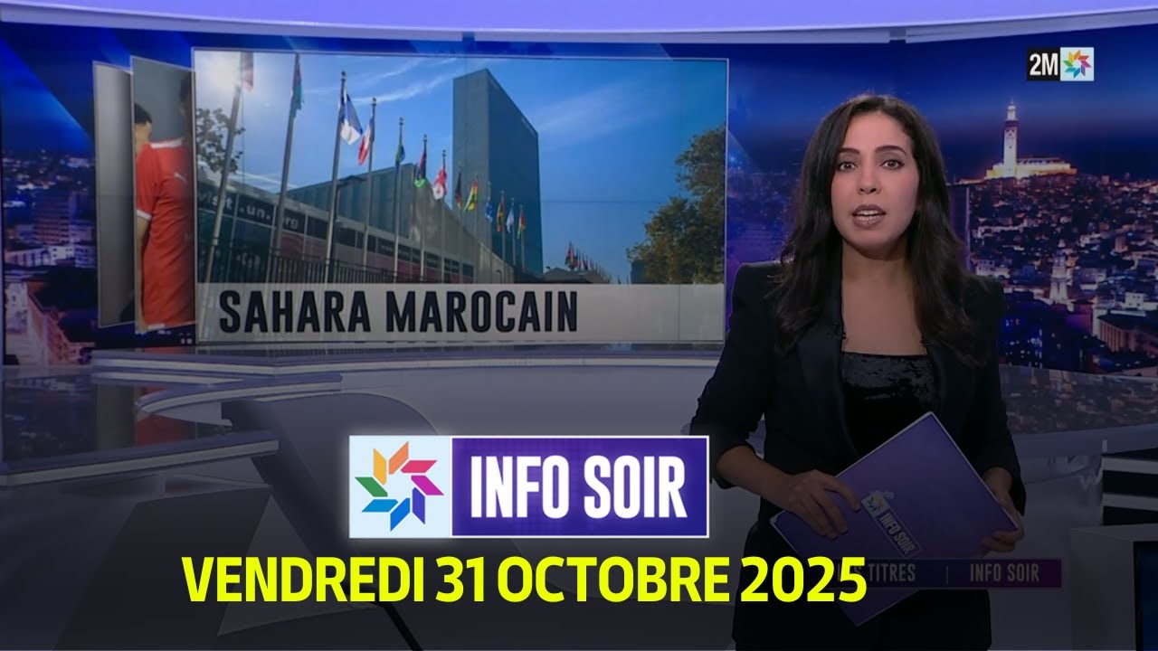 Ne manquez pas l'Info Soir du 31 Octobre 2025 📺