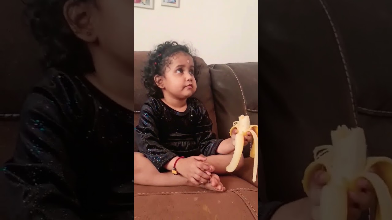 Hungry Twins Enjoy Healthy Fruits 🍎