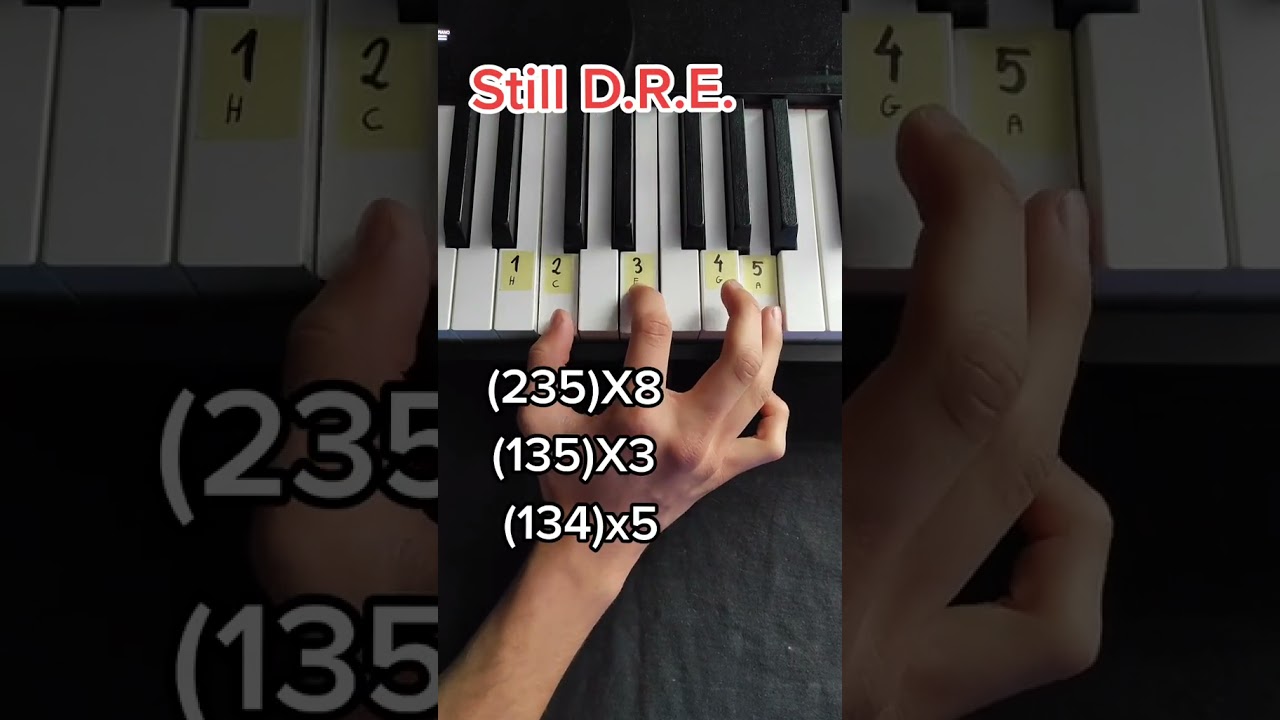 Learn 'Still D.R.E.' on Piano πΉ | Easy Step-by-Step Tutorial