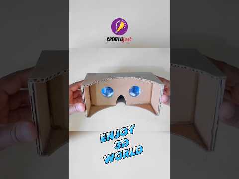 DIY 3D VR at Home | #shorts #youtubeshorts #creativefest #diy #DIY #VR box
