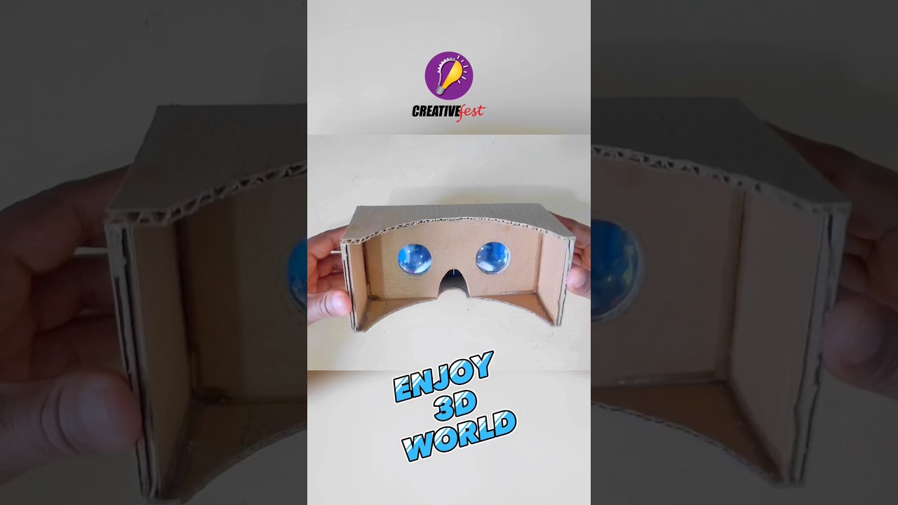 Create Your Own 3D VR Headset at Home! ๐ฎ | Easy DIY Tutorial