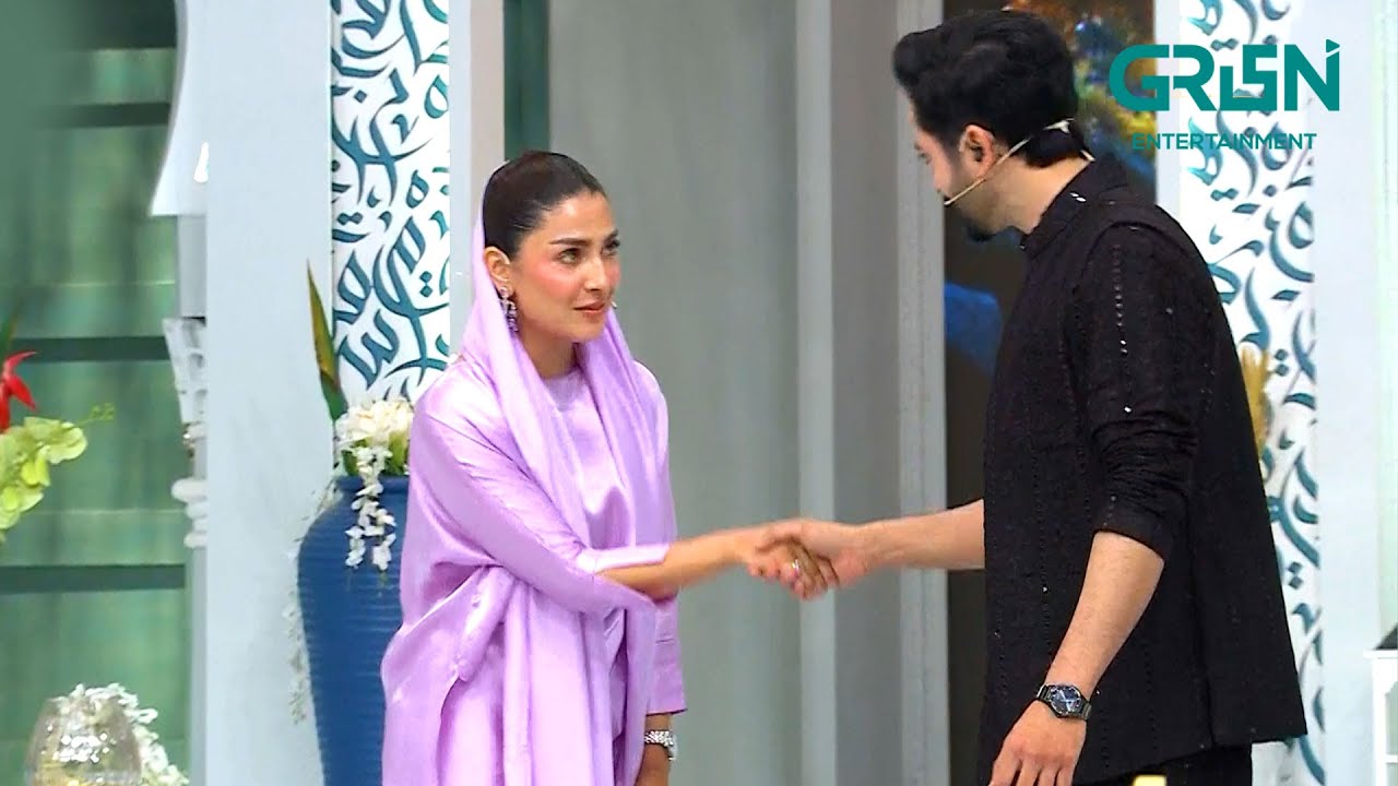 Mere Dil Ki Malka ❤️ Ayeza Khan & Danish Taimoor Live | Ramzan Special on Green TV
