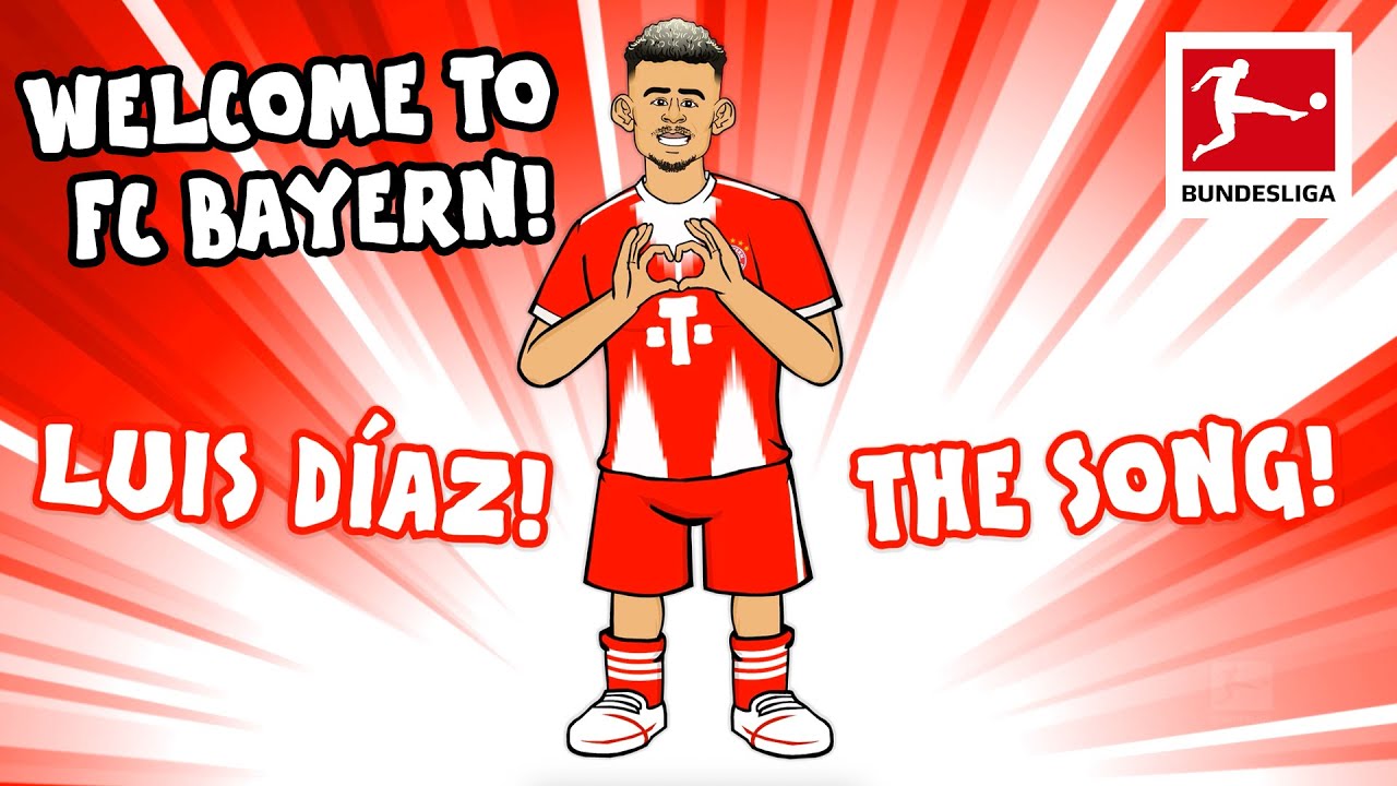 Luis Díaz's Hit Song 🎶 Celebrates His Bundesliga Debut with Bayern Munich!
