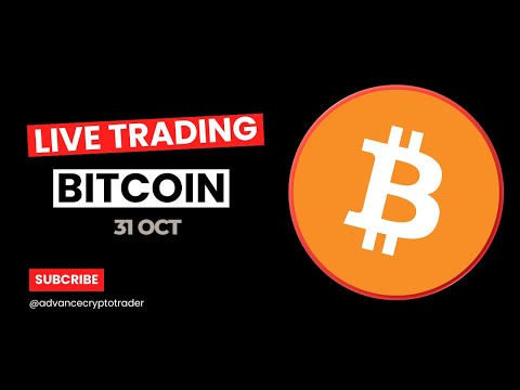 Crypto Live Trading | Bitcoin Live Trading | Bitcoin Analysis | 31 OCT 2025 #live #btc #crypto