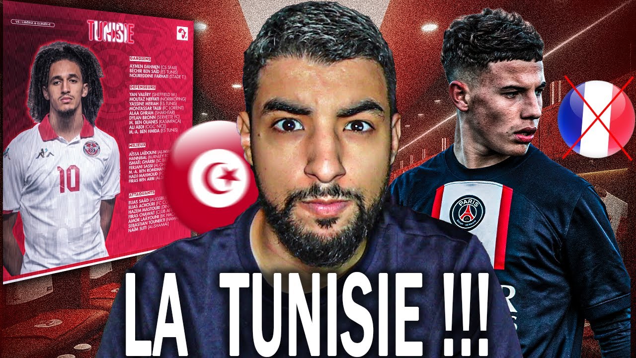 Ismaël Gharbi Choisit la Tunisie 🇹🇳 | Matchs Tunisie vs Liberia et Guinée Équatoriale
