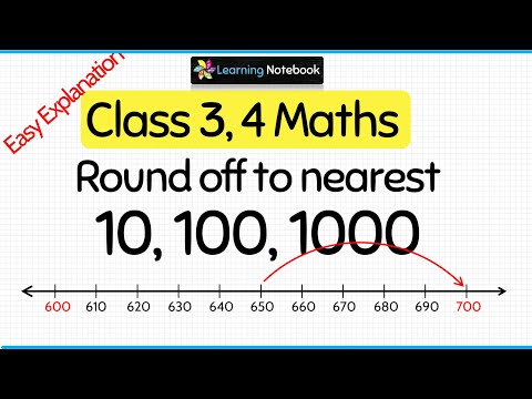 Class 3 Rounding off numbers | Class 4 Rounding off numbers