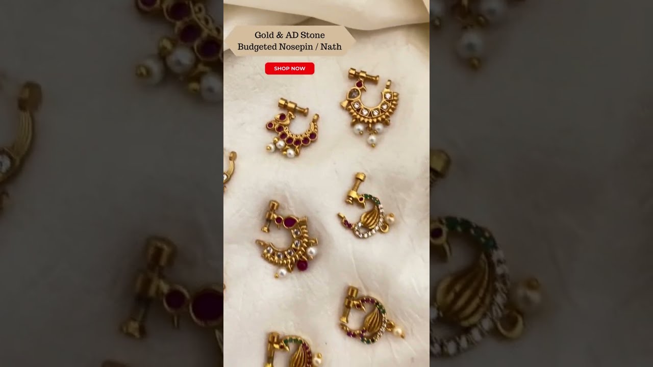 Stylish Nosepin Design | Just ₹299 💍