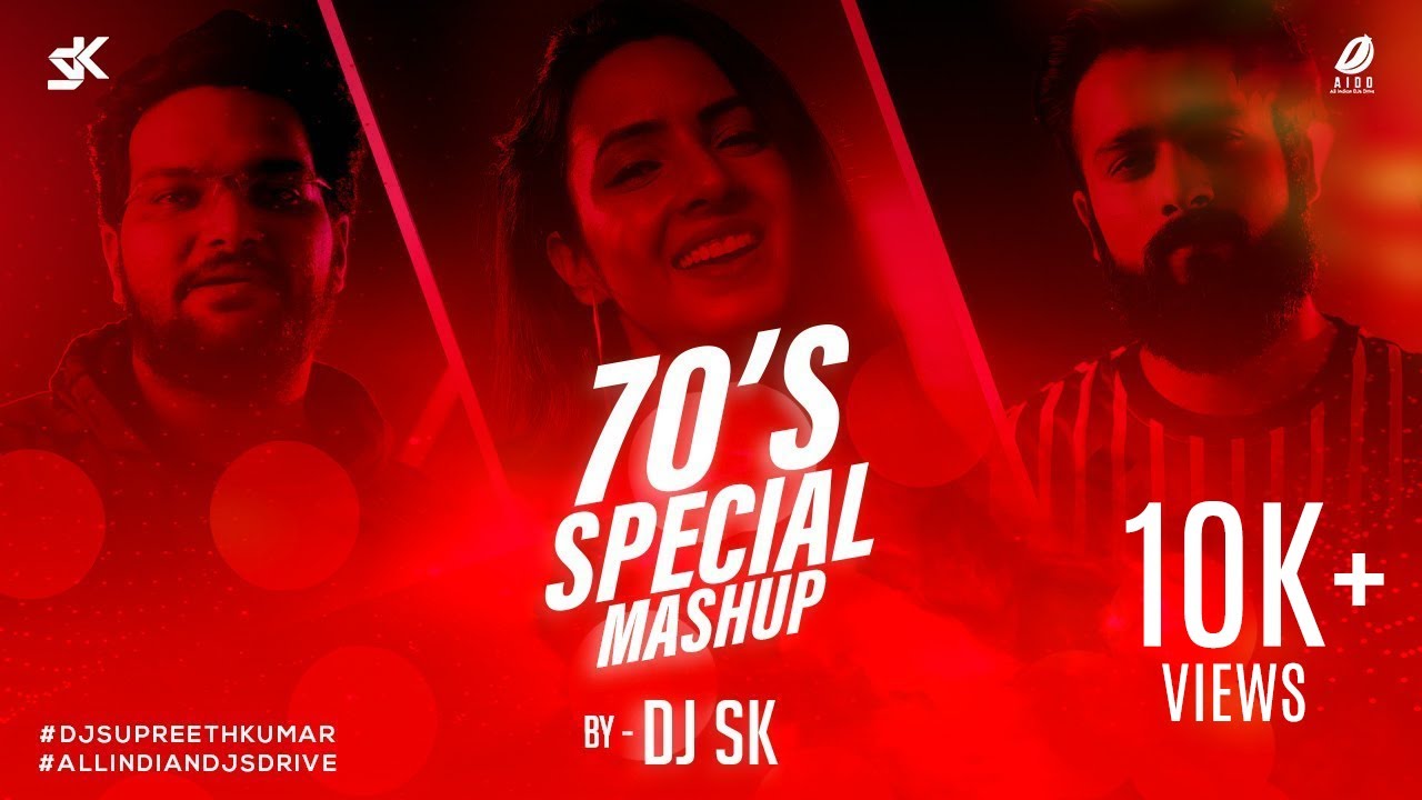 🔥 70s Special Mashup by DJ SK | Classic Hits Remixed with Stunning Visuals