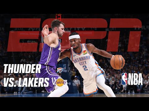 NBA Mini: Oklahoma City Thunder vs. Los Angeles Lakers | Extended Highlights
