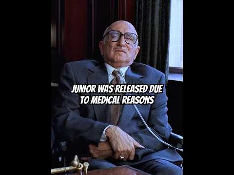 Junior was released due to medical reasons #foryou #shorts #drama #series #thesopranos