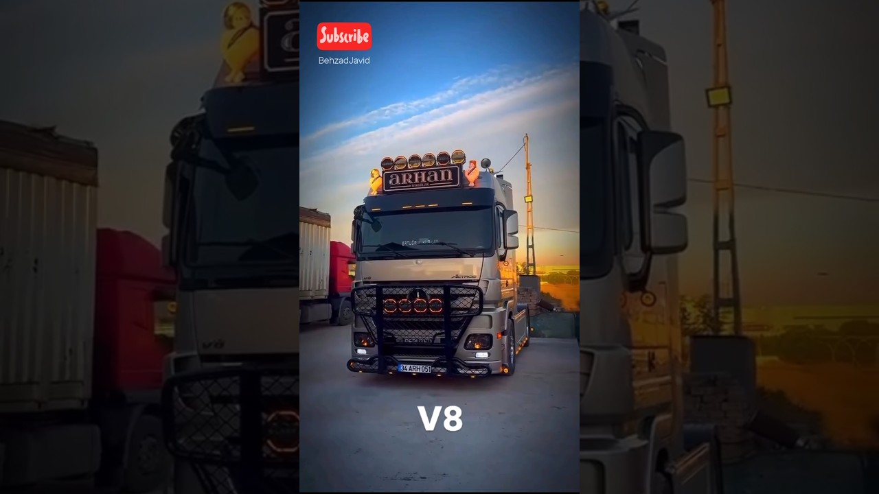 Mercedes-Benz Actros MP3 🚛 Short Video