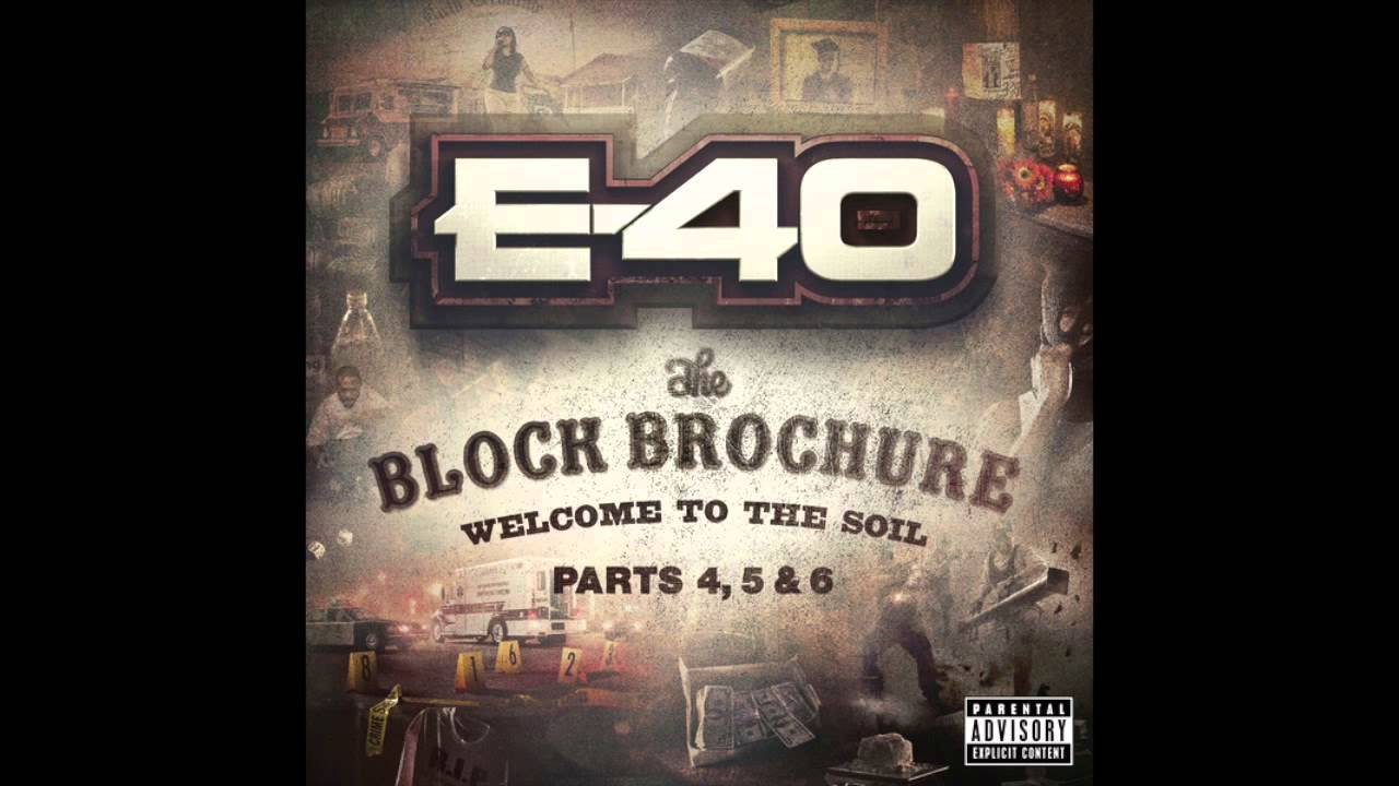E 40 E-40's 'Candlelight' & Block Brochure 4,5,6 on iTunes & Amazon