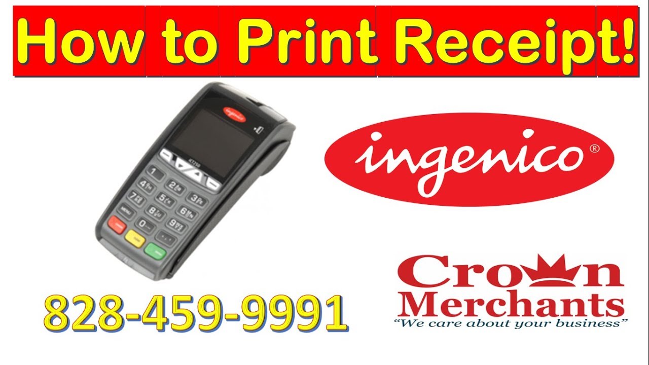 Reprint Receipt on Ingenico 📄