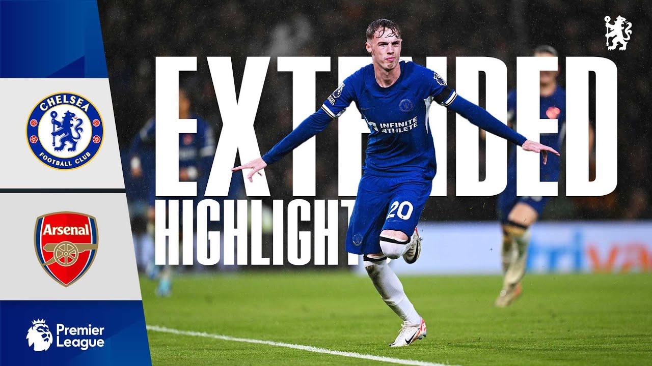 Chelsea 2-2 Arsenal | Extended Highlights | Premier League 2023/24 ⚽
