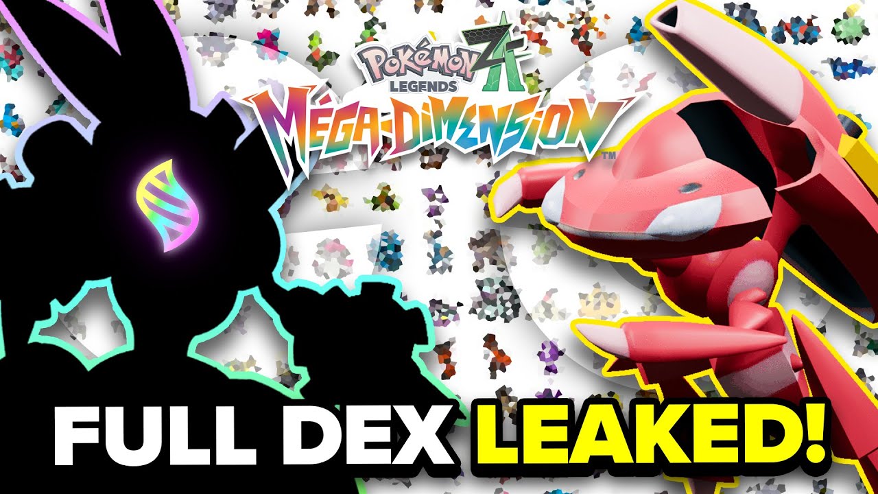 Mega Dimension DLC Pokedex Leak! 🧬