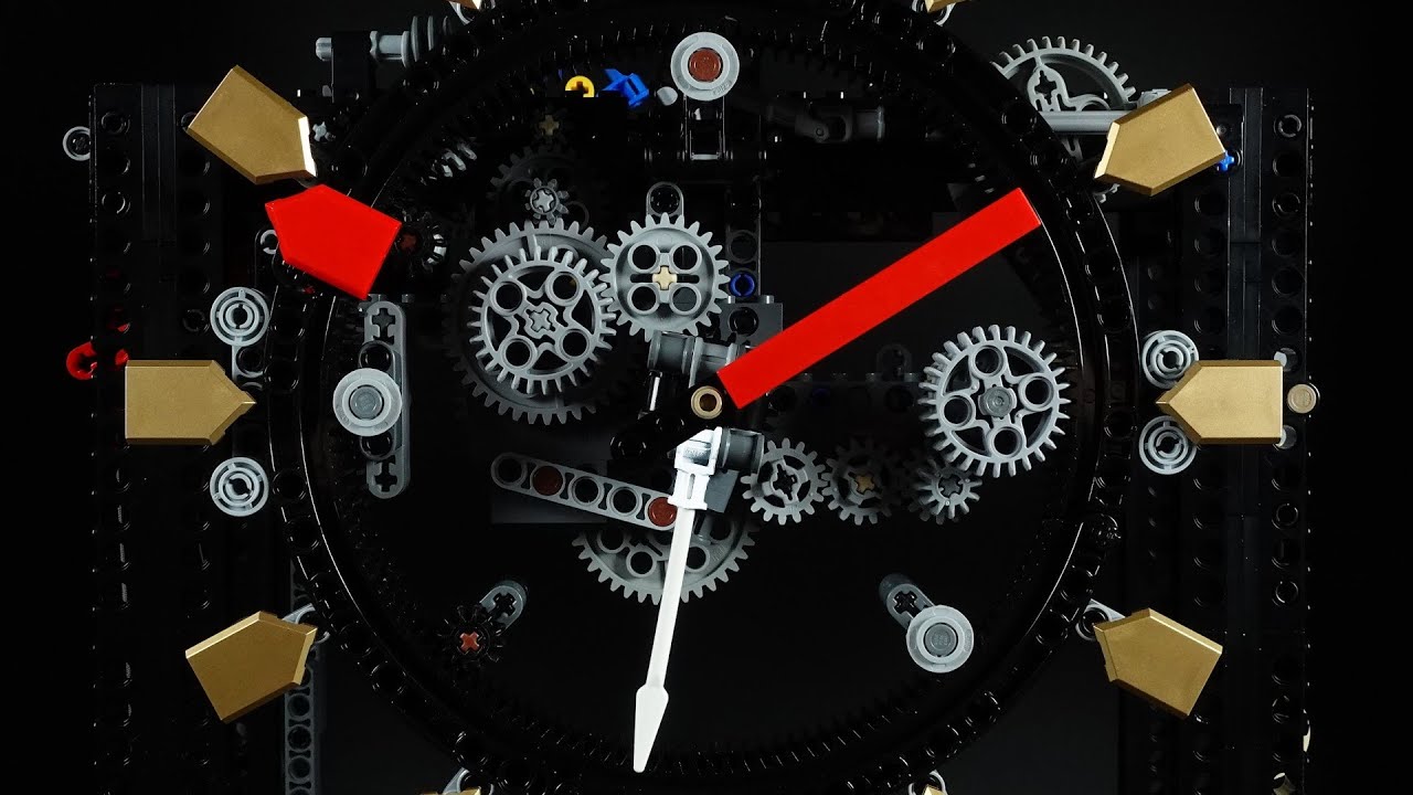 Creating a Lego Clock That Runs for 10 Million Years 🕰️