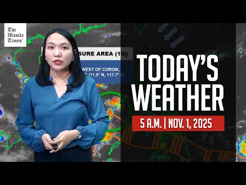 Today's Weather, 5 A.M. | Nov. 1, 2025