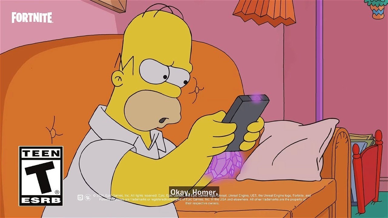 ¡Evento Final de Los Simpsons x Fortnite en Temporada 4 Capítulo 6! 🎮