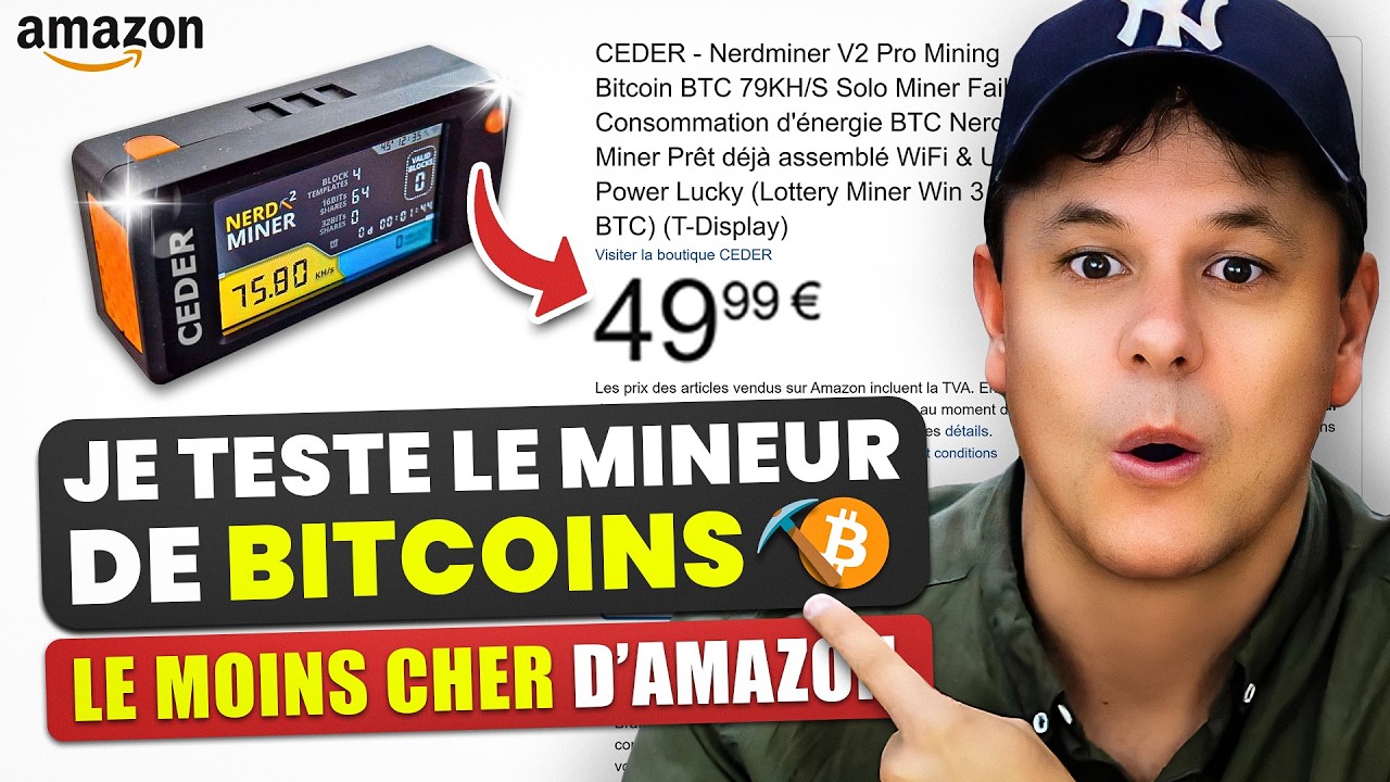 Test du Mineur Bitcoin le Moins Cher sur Amazon