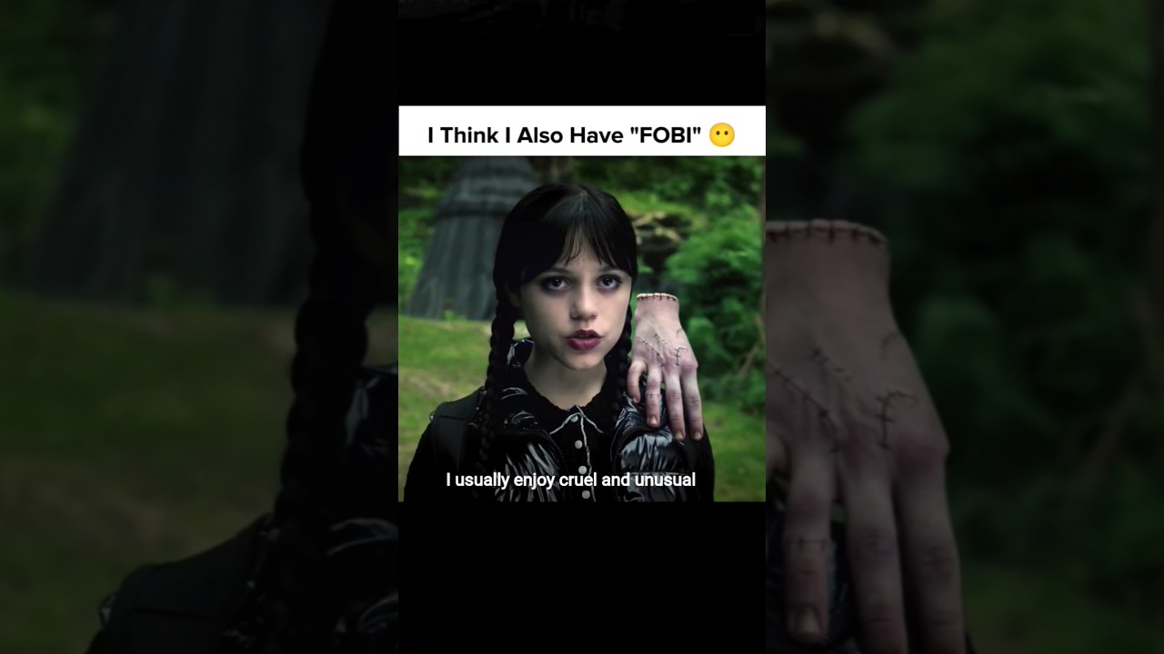 Wednesday Season 2: Wednesday's Hilarious FOBI Moment 😂