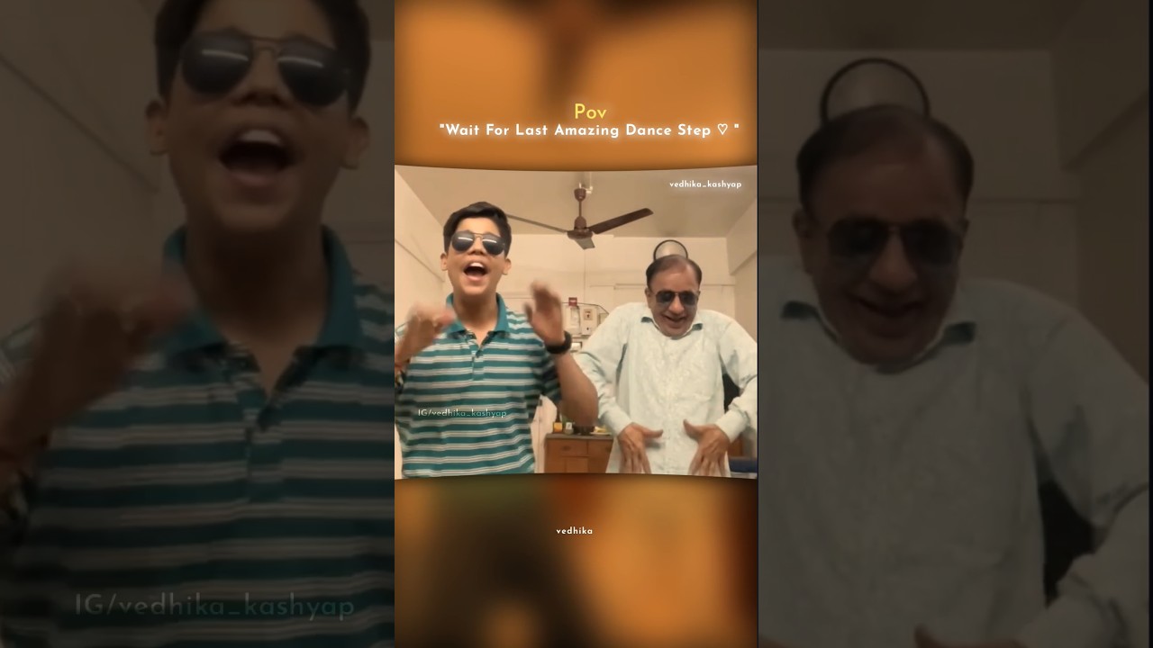 Tinku Jiya Boy & Dadu Dance 🤣 | Trending WhatsApp Status