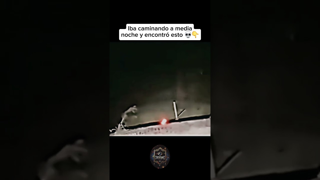Hallazgo misterioso a medianoche 💀