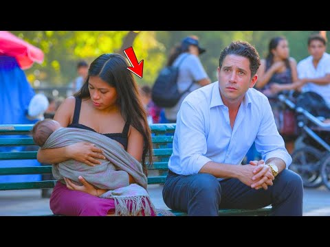 💓El MILLONARIO Vio A Una MUJER SIN HOGAR Amamantando Su HIJA… Lo Que Hizo Después SORPRENDIÓ A TODOS