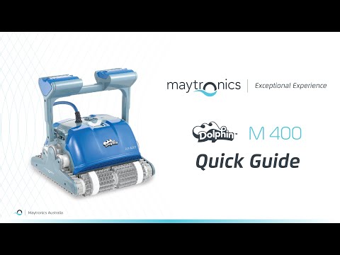 Dolphin M400 Robotic Pool Cleaner - Quick Guide