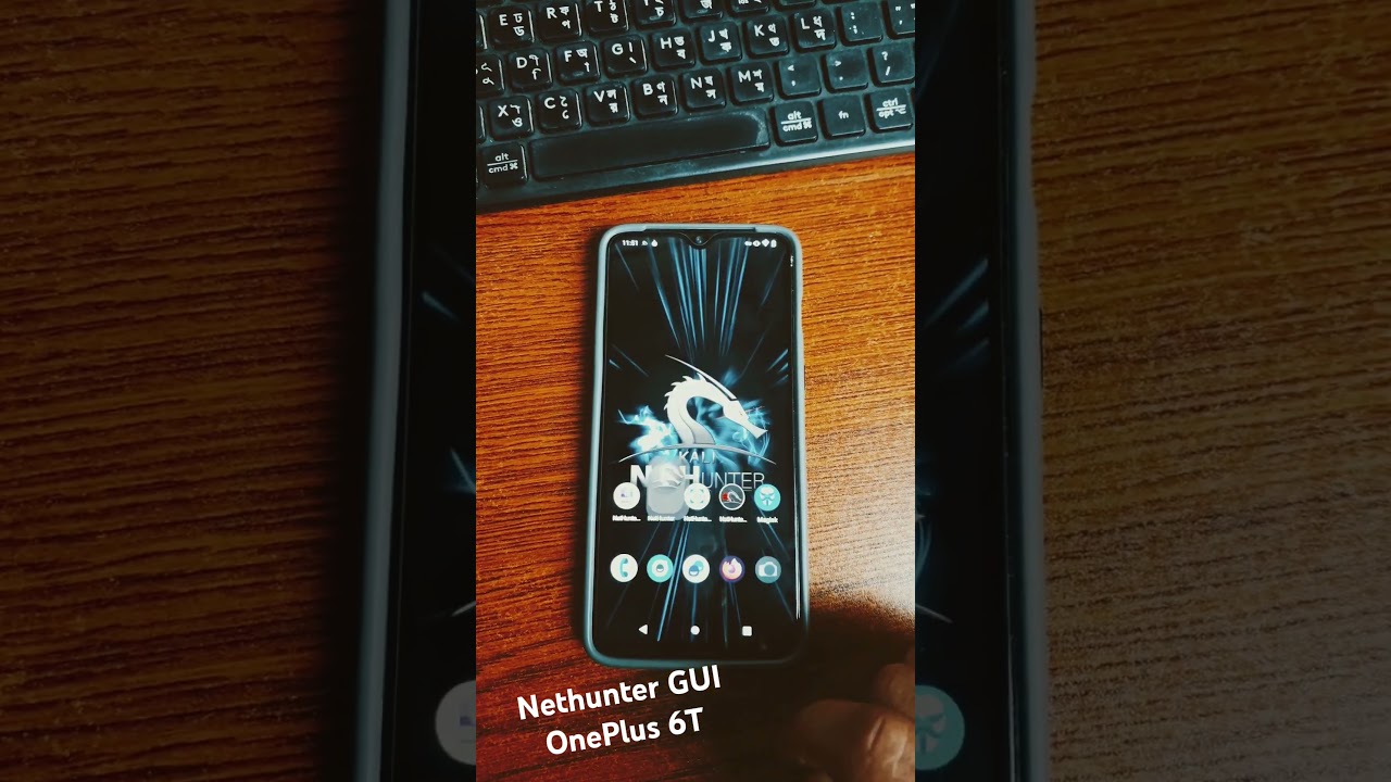 Kali Nethunter GUI Installation on OnePlus 6T (Rooted)