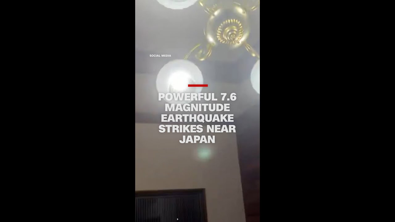 7.6 Magnitude Quake Off Japan Triggers Tsunami 🚨