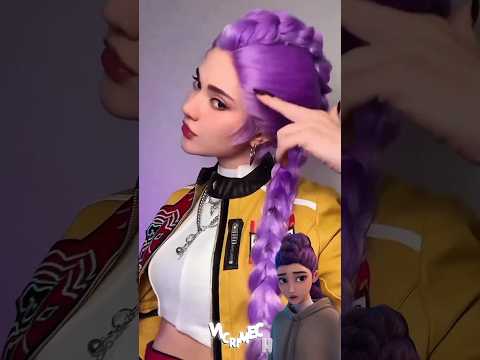 KPop Demon Hunters Cosplayers Singing Golden| #kpopdemonhunters #kpop #huntrix #sajaboys #shorts