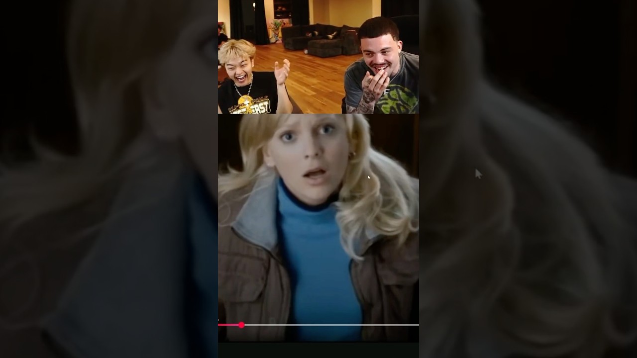 Jason & Adapt React to Hilarious Scene from Scary Movie 4 😂