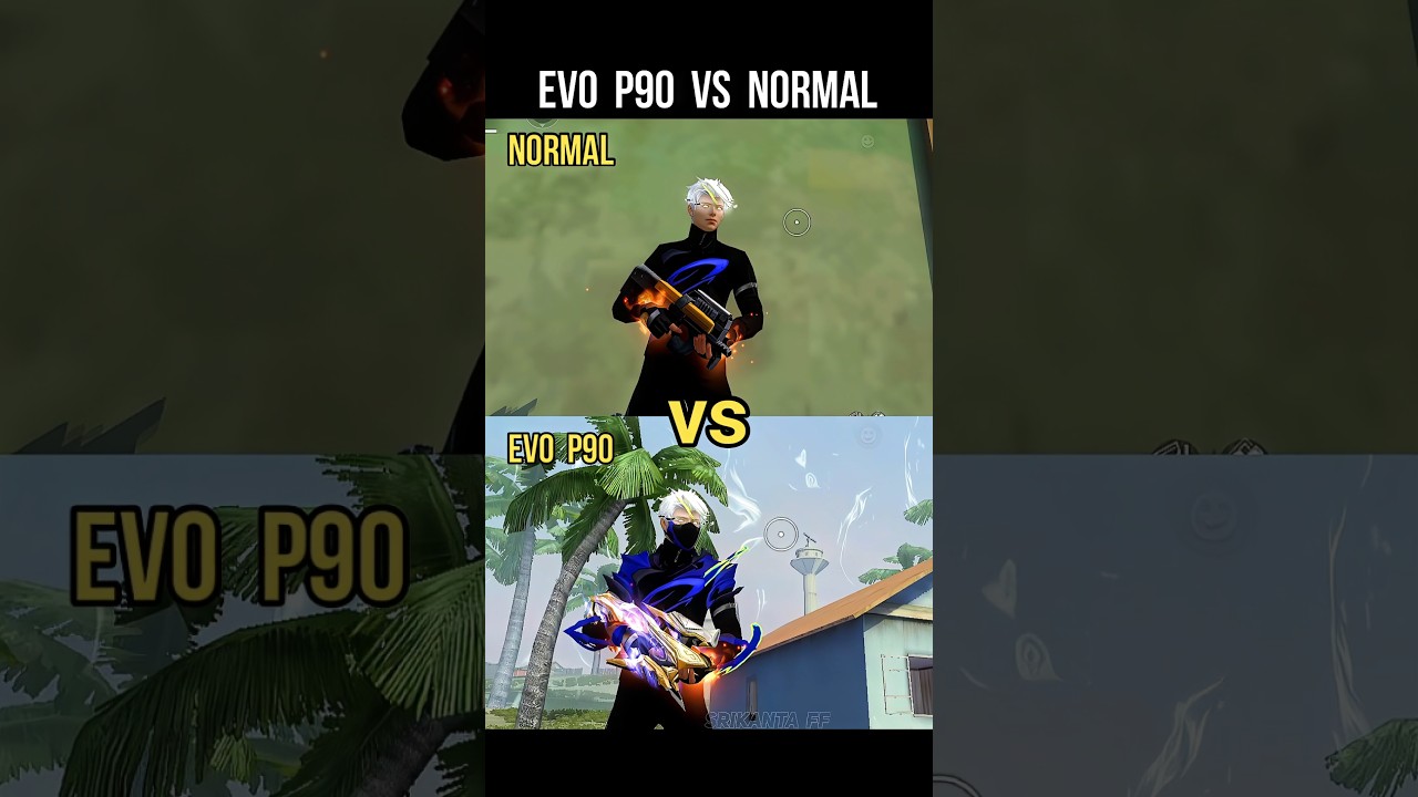 Evo P90 Gilded Corrosion vs Normal 🔥