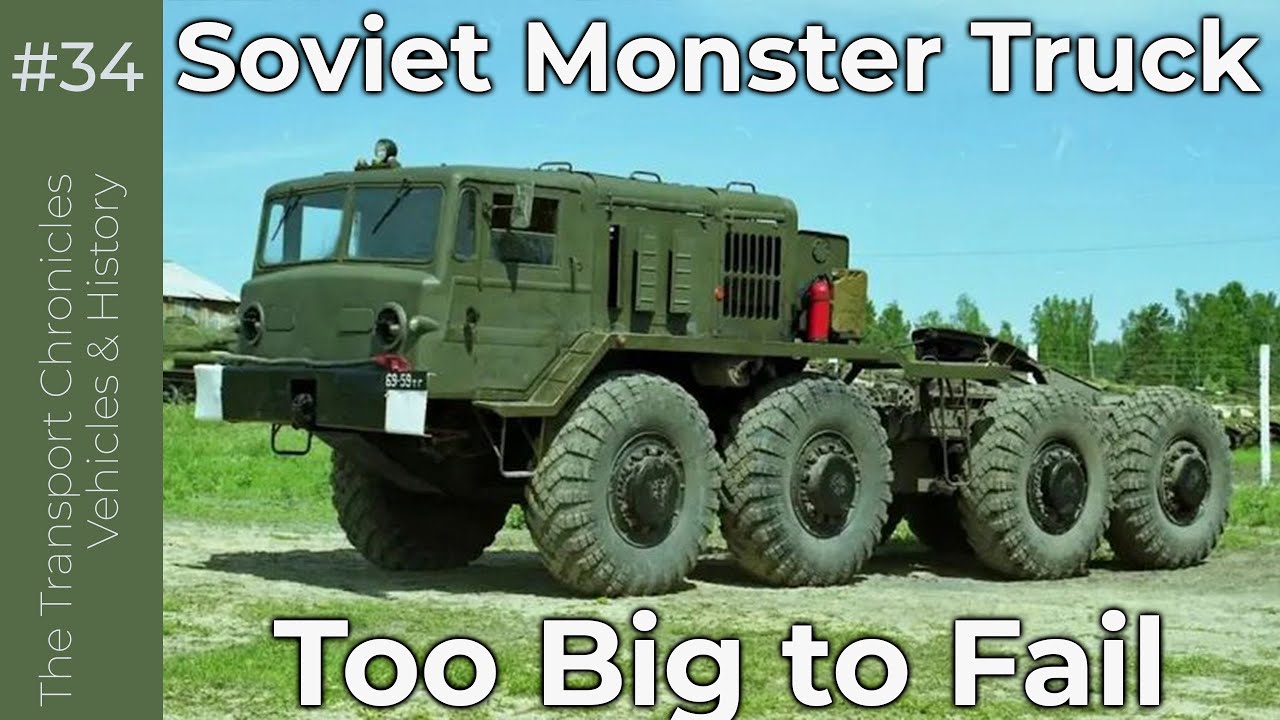 Built Like a Tank: USSR’s Extreme MAZ-537 Truck 🚛