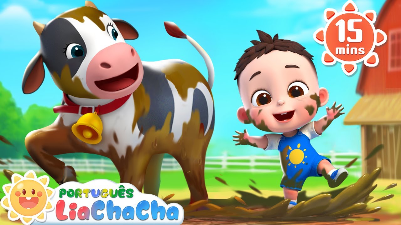 A Vaquinha Lola e os Sons dos Animais 🐄 | Canção Infantil em Português