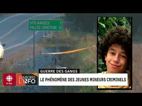 Le phénomène des jeunes mineurs criminels | D'abord l'info