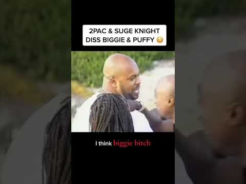 2pac and Suge Knight Dissing Biggie 😂