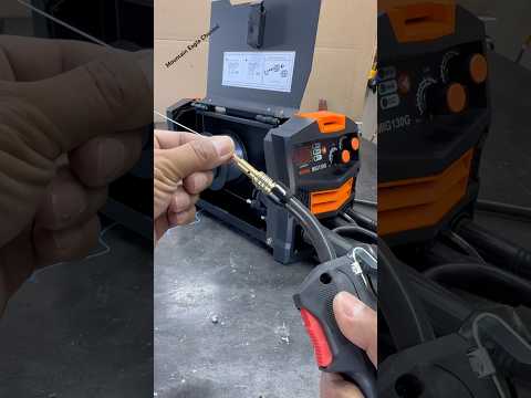 Soldadora Mig y Flux Core 130A 110v #welder #migwelding #soldador #welding #vevor #weldingmachine