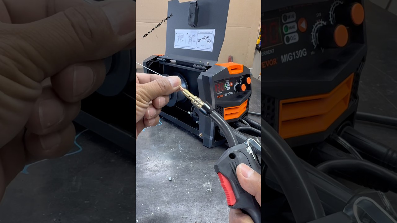 Soldadora MIG y Flux Core 130A 110V ⚙️