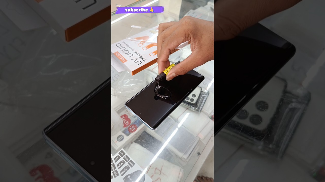 UV Screen Protector Challenge for Vivo V27Pro 📱