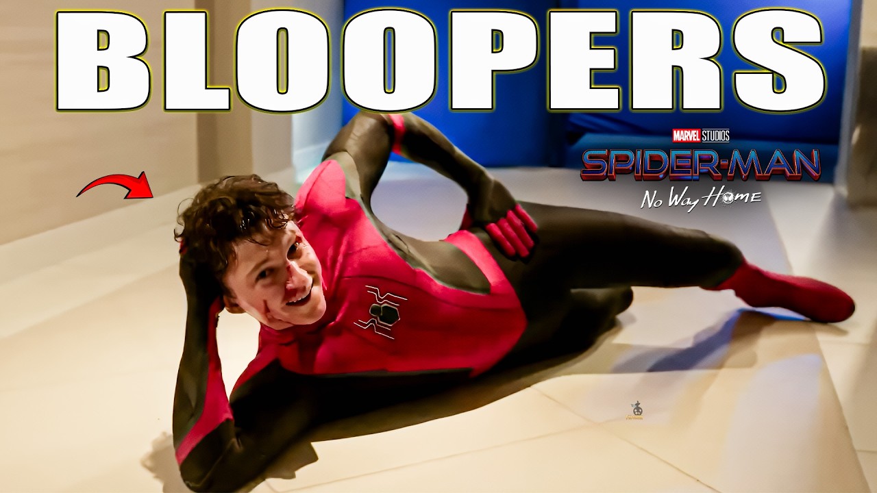 Hilarious Bloopers & Deleted Scenes from All Tom Holland Spider-Man Movies ๐ฌ