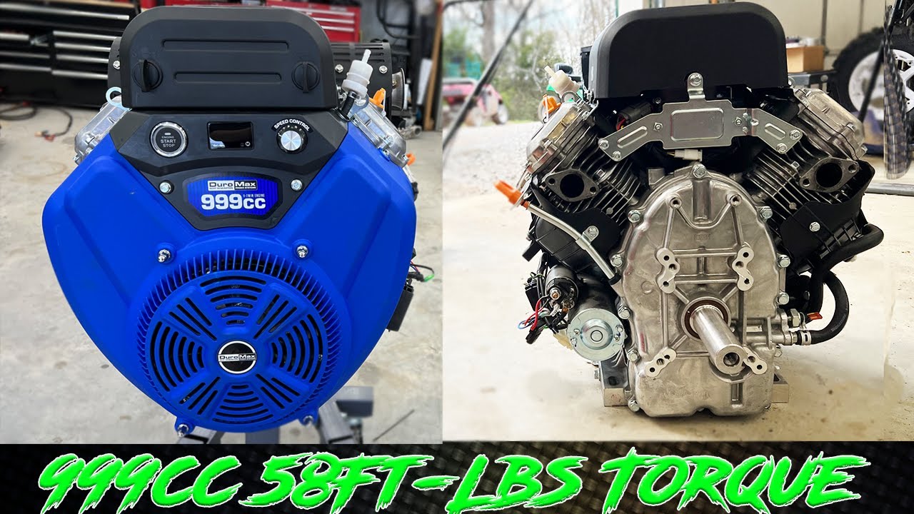 👀 NEW 999cc V Twin Engine ~ 58Ft-Lbs Of Torque!!!