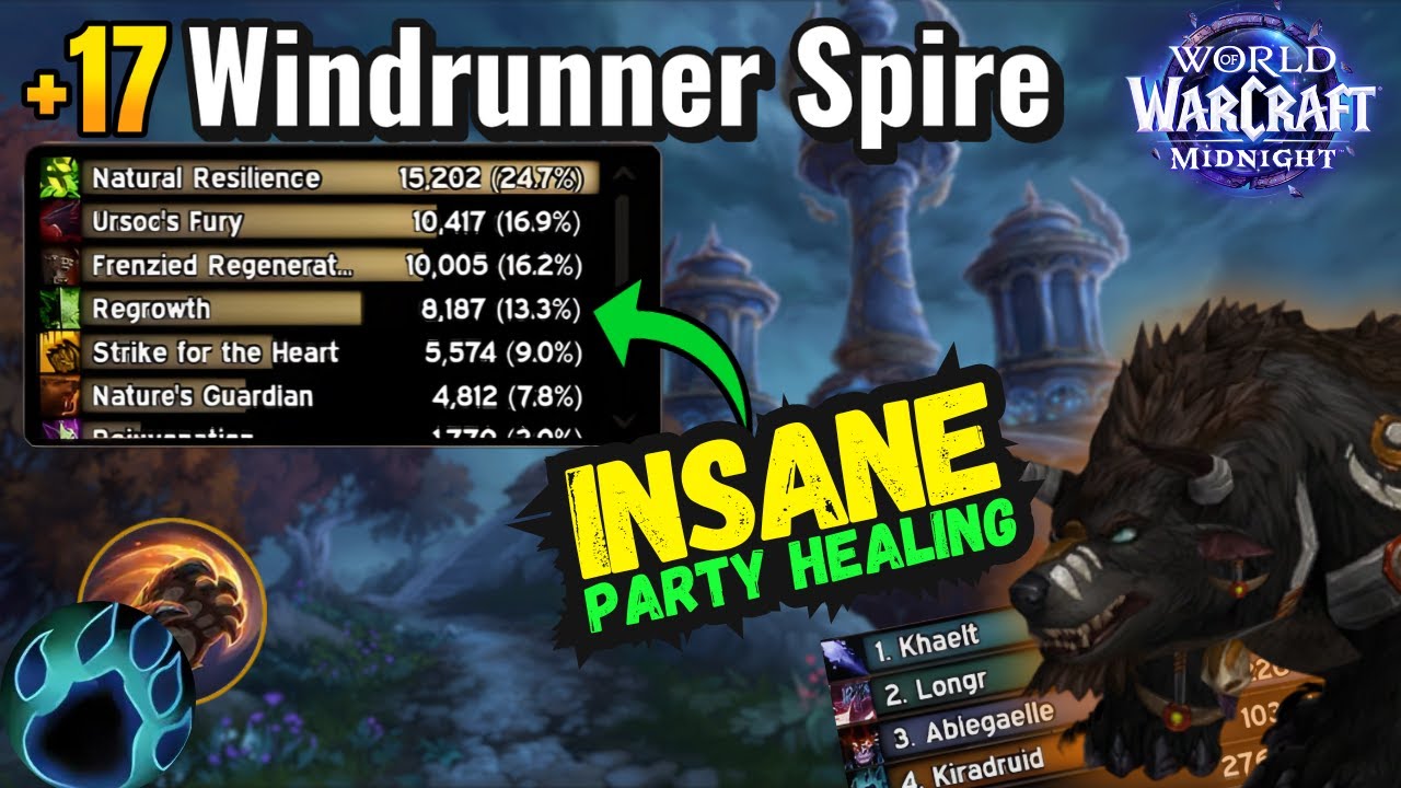 The State Of Guardian Druid In Midnight Beta | +17 Windrunner Spire!